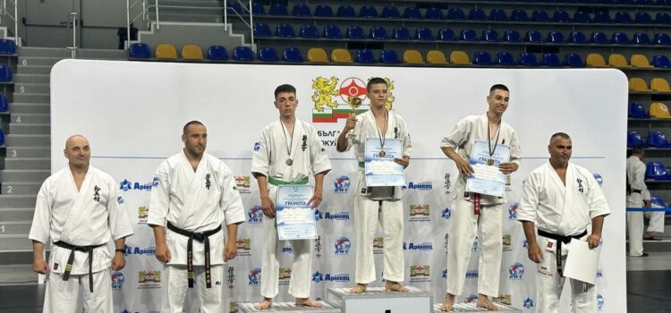 Ученик от „Пейо Яворов“ спечели златен медал в Държавното първенство по ката